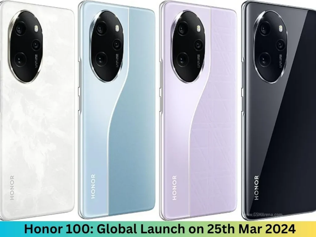 Honor 100 Global Launch on 25th Mar 2024